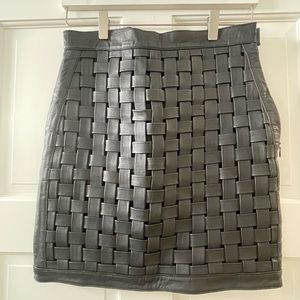 Holy Stone leather skirt